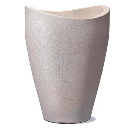 Scheurich Pflanzgefäß Wave Globe High Ø 50 cm x 67 cm Taupe-Granit