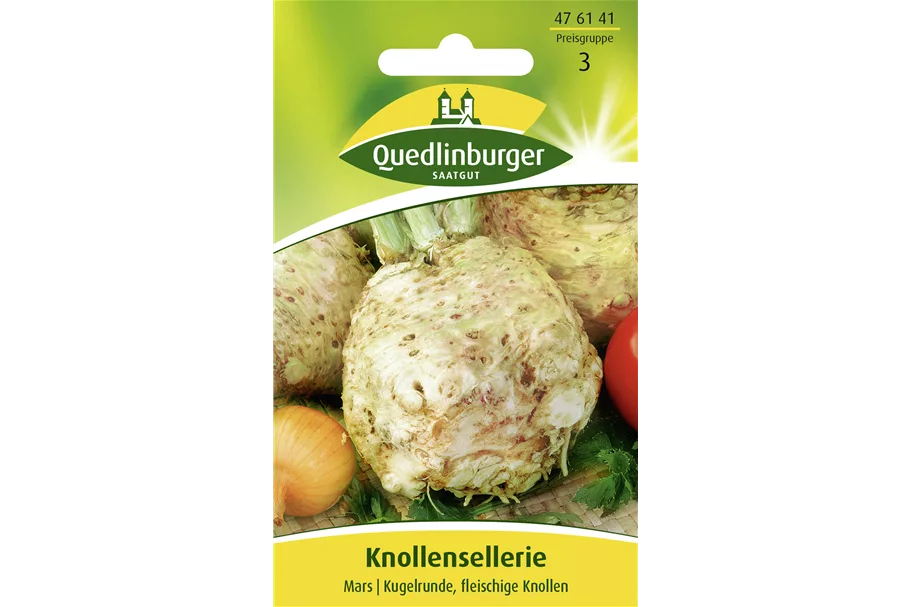 Knollenselleriesamen 'Mars' Packungsinhalt reicht für ca. 100 Pflanzen