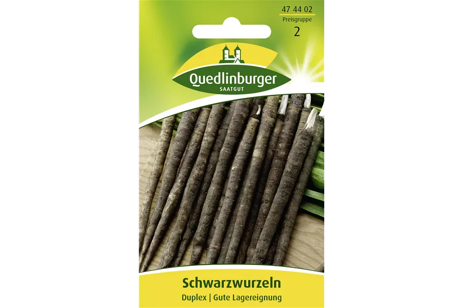 Schwarzwurzelsamen 'Duplex' Packungsinhalt reicht für ca. 8-10 lfd. Meter