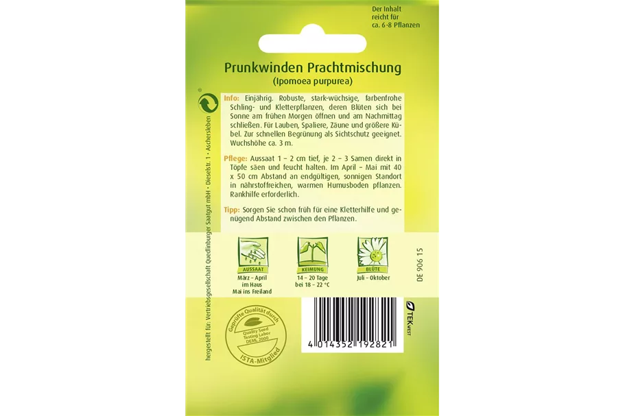 Prunkwindensamen 'Prachtmischung' Portion