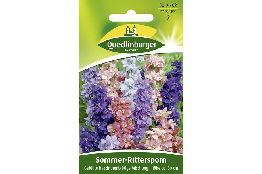 Sommer-Rittersporn-Samen 'Hyazinthenblütige Mischung' Portion