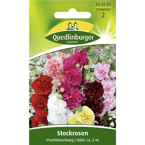 Stockrosensamen 'Prachtmischung'