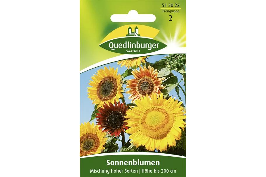 Sonnenblumensamen 'Mischung hoher Sorten' Portion