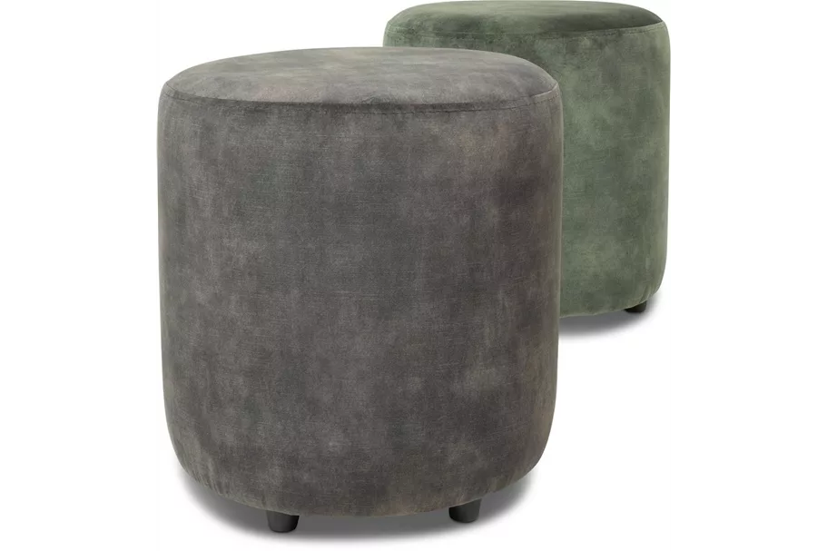 CURVE Pouf 40 cm graphit