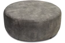 fleur ami CURVE Pouf 80 cm graphit