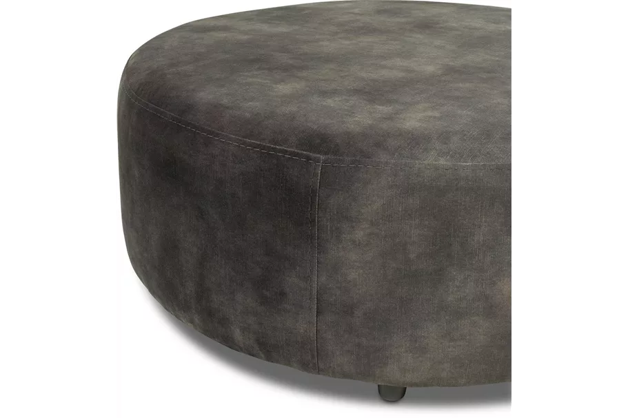 fleur ami CURVE Pouf 80 cm graphit