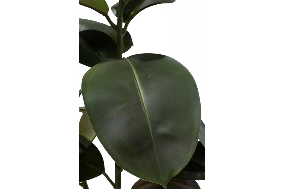 FICUS ELASTICA Kunstpflanze 95 cm