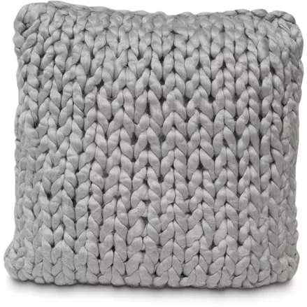 FINJA - Cotton Knitted Cushion (with filler) 45x45cm