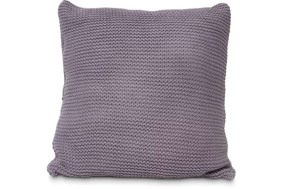 fleur ami FINJA - Knitted Cushion (with filler) 45x45cm grey