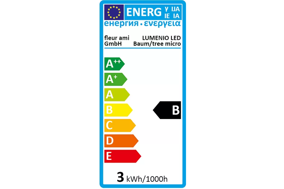 fleur ami LUMENIO LED Baum micro, multicolor