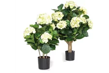 HORTENSIE Kunstpflanze 62 cm, creme