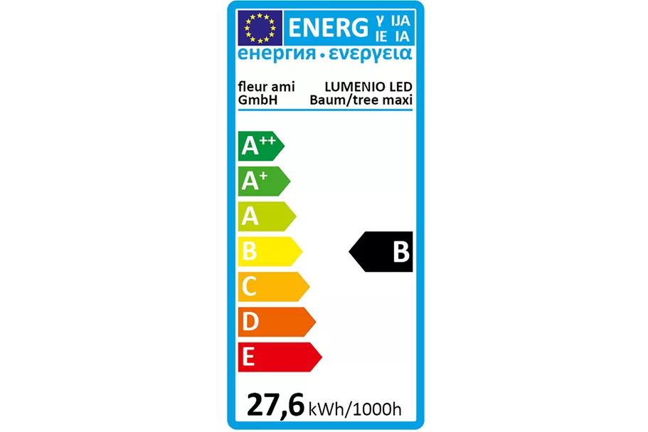 LUMENIO LED Baum maxi, multicolor