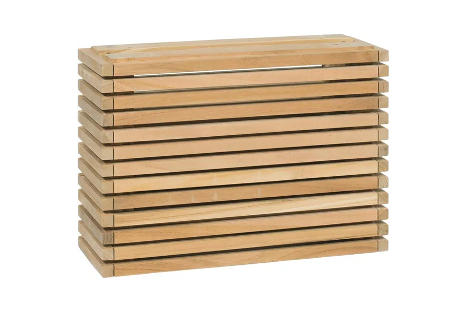 fleur ami MODULO Fuß 51x20/37 cm, Teak natur