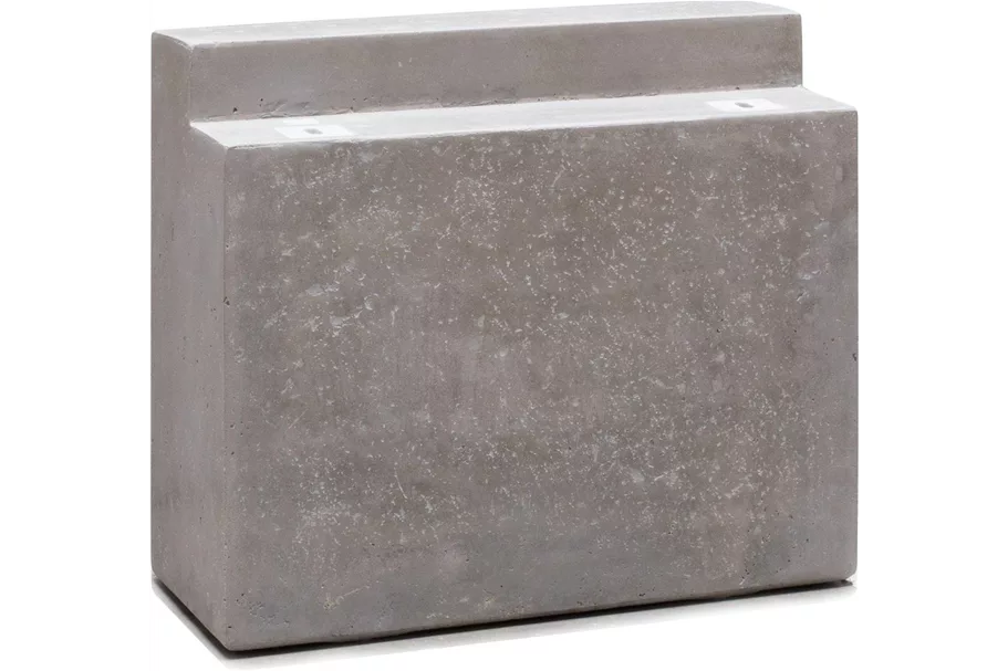 MODULO Fuß 51x20/43 cm, natur-beton