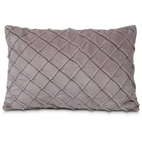 MADELEINE - Ribbed Cotton Velvet Diamond Pattern Pillow