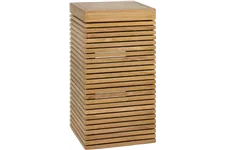 MODULO Pflanzsäule 40x40/75 cm, Teak natur