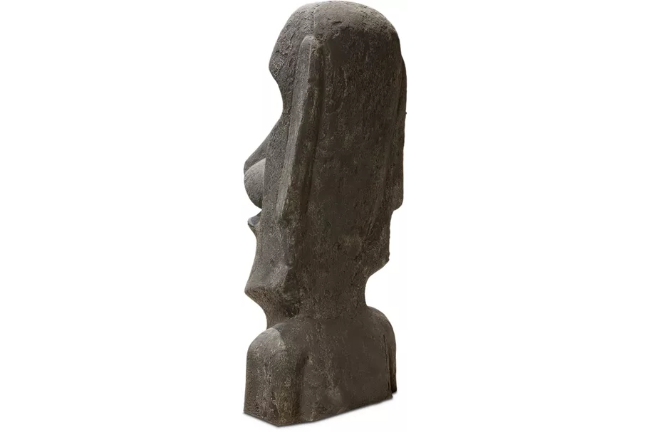 MOAI Skulptur 88x85/183 cm, Beton anthrazit