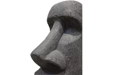 MOAI Skulptur 88x85/183 cm, Beton anthrazit