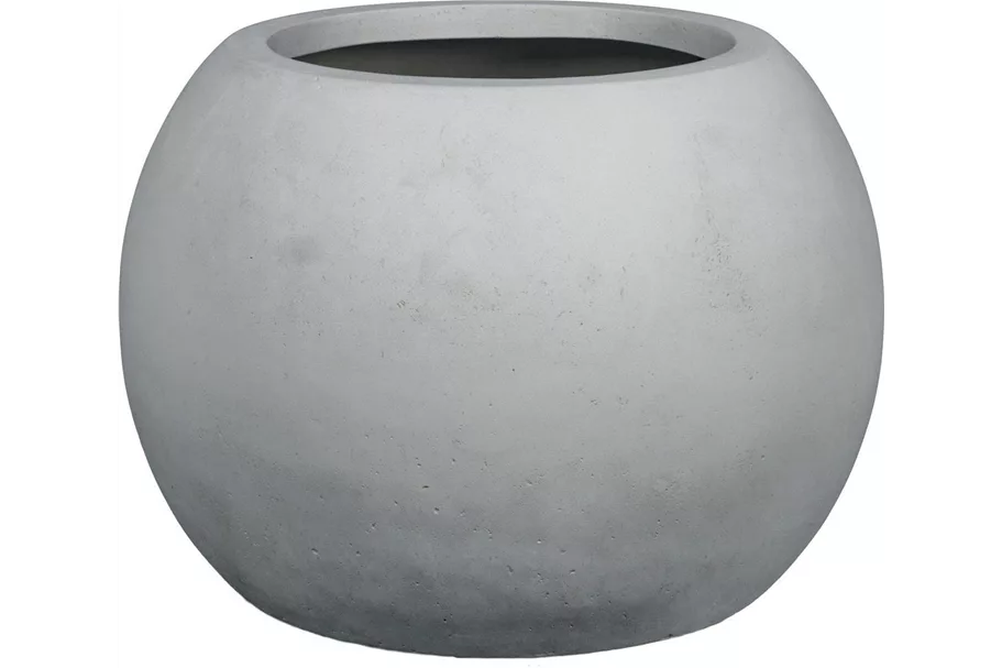 POLYSTONE GLOBE Pflanzgefäß 60/43 cm, grau