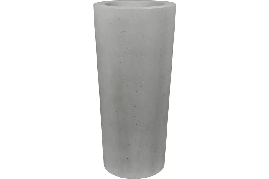 POLYSTONE CONICAL Pflanzgefäß 43/80 cm, grau