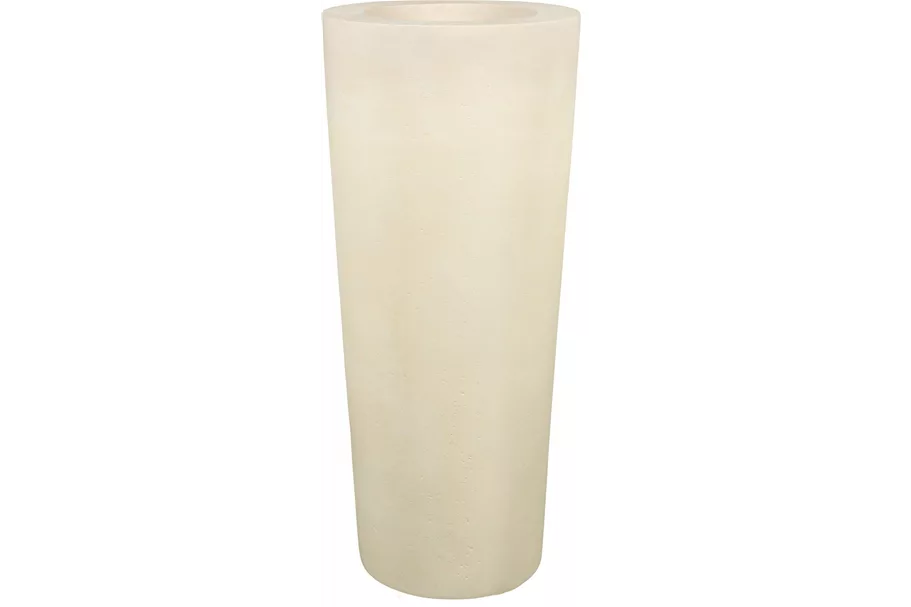 POLYSTONE CONICAL Pflanzgefäß 46/95 cm, creme