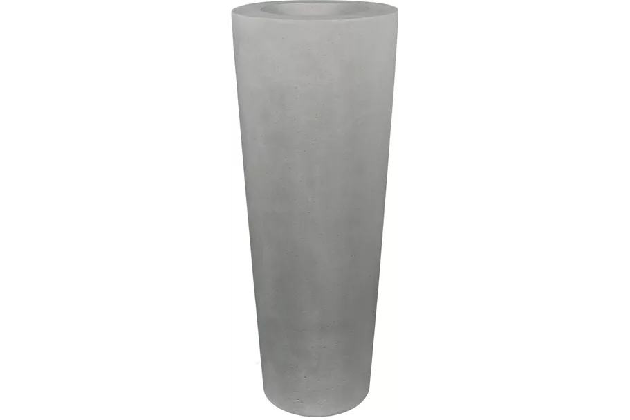 POLYSTONE CONICAL Pflanzgefäß 48/110 cm, grau