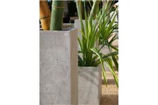 POLYSTONE SQUARE Pflanzgefäß 60x60/60 cm, grau