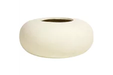 POLYSTONE DONUT Pflanzgefäß 60/26 cm, crème