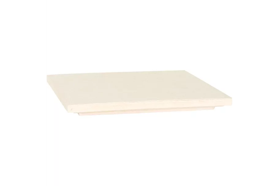 POLYSTONE STYLE Deckel 40x40/4 cm, crème