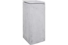 POLYSTONE STYLE Deckel 35x35/3 cm, grau