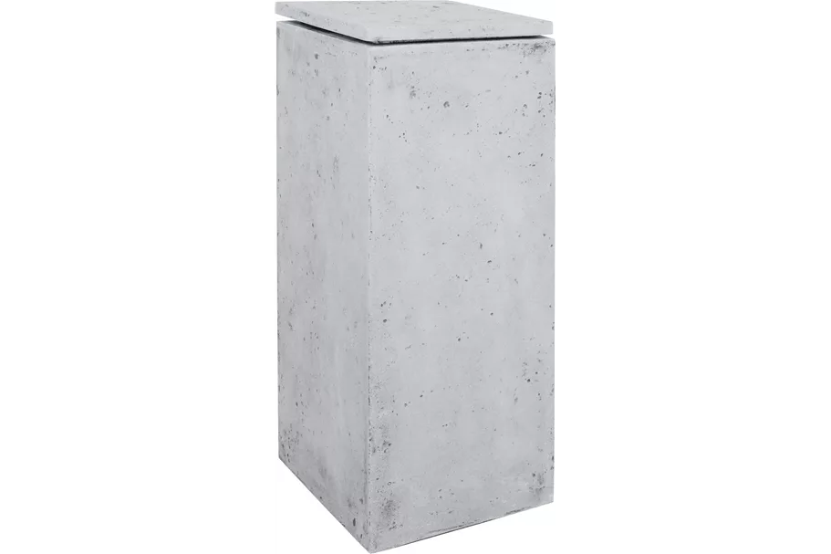 POLYSTONE STYLE Deckel 35x35/3 cm, grau