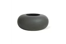 POLYSTONE DONUT Pflanzgefäß 60/26 cm, anthrazit