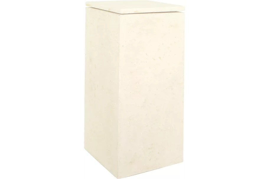 POLYSTONE STYLE Deckel 35x35/3 cm, crème