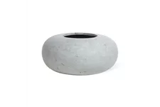 POLYSTONE DONUT Pflanzgefäß 60/26 cm, grau