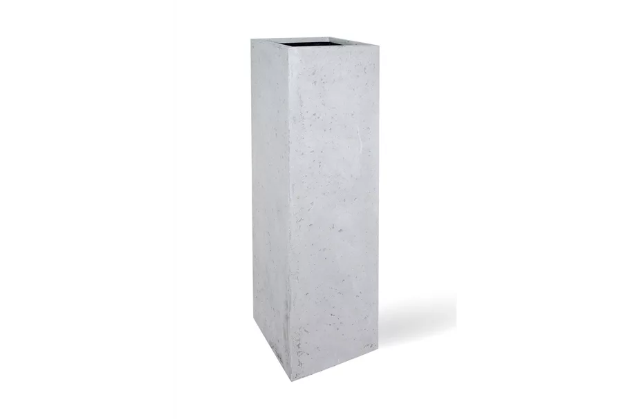 POLYSTONE STYLE Pflanzsäule 35x35/100 cm, grau