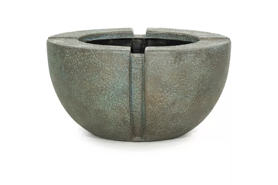 PATINA Pflanzschale 70/35 cm, verdigris-bronze