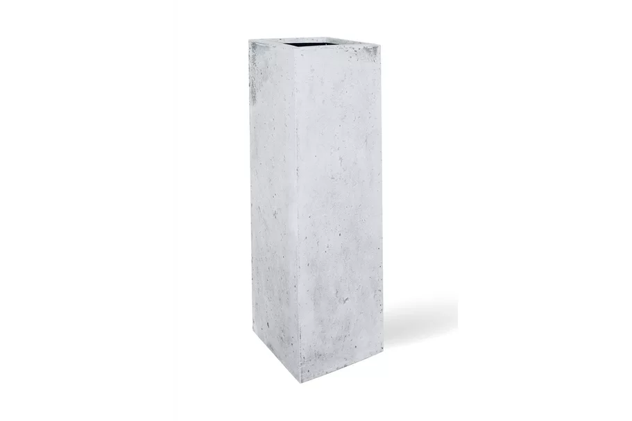 POLYSTONE STYLE Pflanzsäule 40x40/120 cm, grau