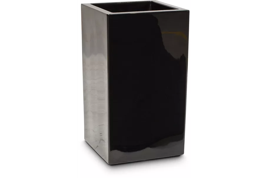 PREMIUM CLASSIC Pflanzsäule 42x42/75 cm, schwarz