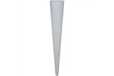 POLYSTONE WALL CONE Wanddekoration 20/120 cm, grau