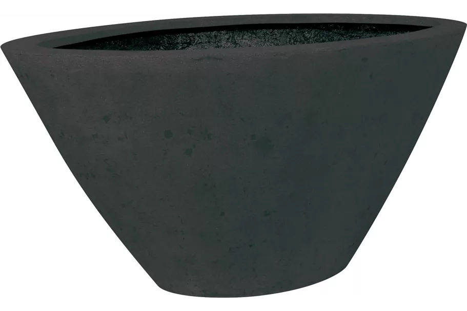 POLYSTONE BOAT Pflanzgefäß 45x19/19 cm, anthrazit