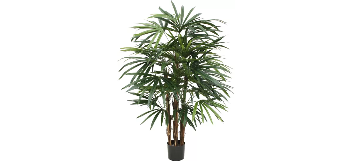 RHAPIS PALME DELUXE Kunstpflanze 100 cm