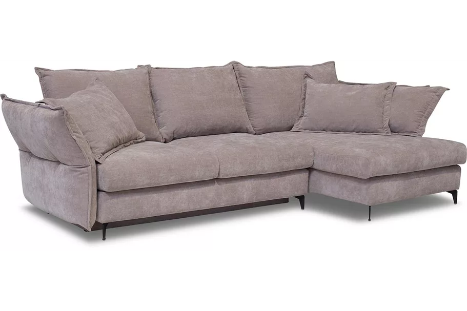 SOMA Sofa m. Schlaffunktion, 276(292)x165/101cm, Boston Trufla