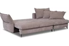 SOMA Sofa m. Schlaffunktion, 276(292)x165/101cm, Boston Trufla