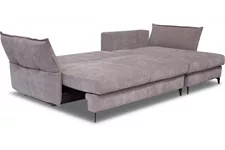 SOMA Sofa m. Schlaffunktion, 276(292)x165/101cm, Boston Trufla