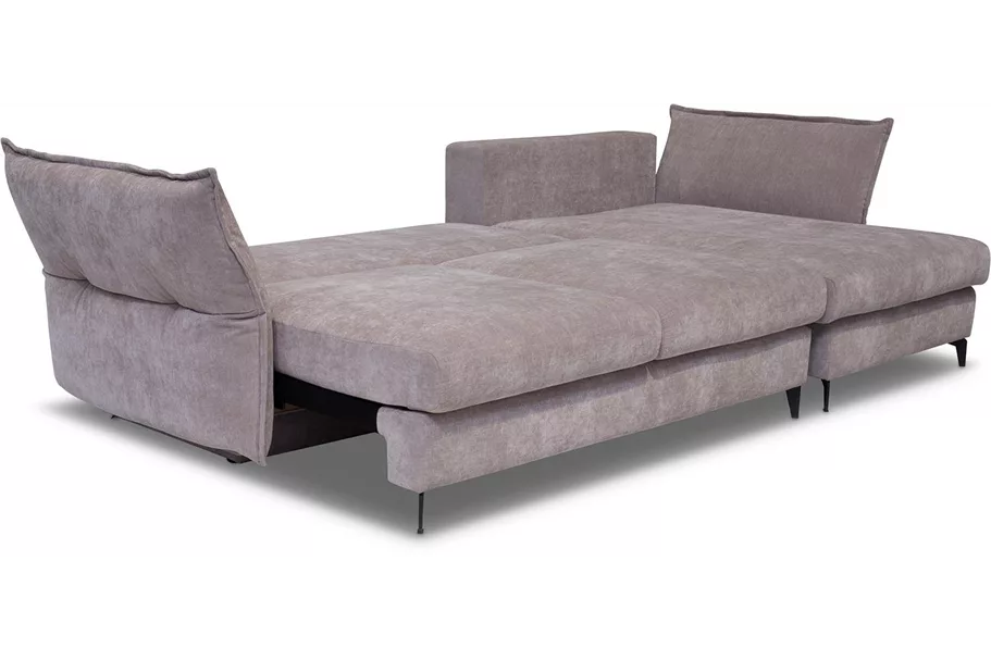 SOMA Sofa m. Schlaffunktion, 276(292)x165/101cm, Boston Trufla