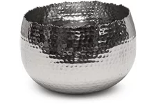 TAZA Schale 21x21/13,5 cm, Aluminium poliert