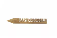 Holzetikett 'GARTENPIMPINELLE' GARTENPIMPINELLE