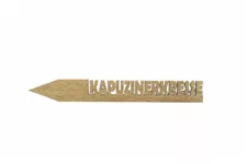 Holzetikett 'KAPUZINERKRESSE' KAPUZINERKRESSE