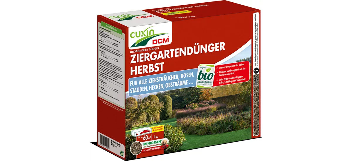 Cuxin Ziergartendünger Herbst 3 kg