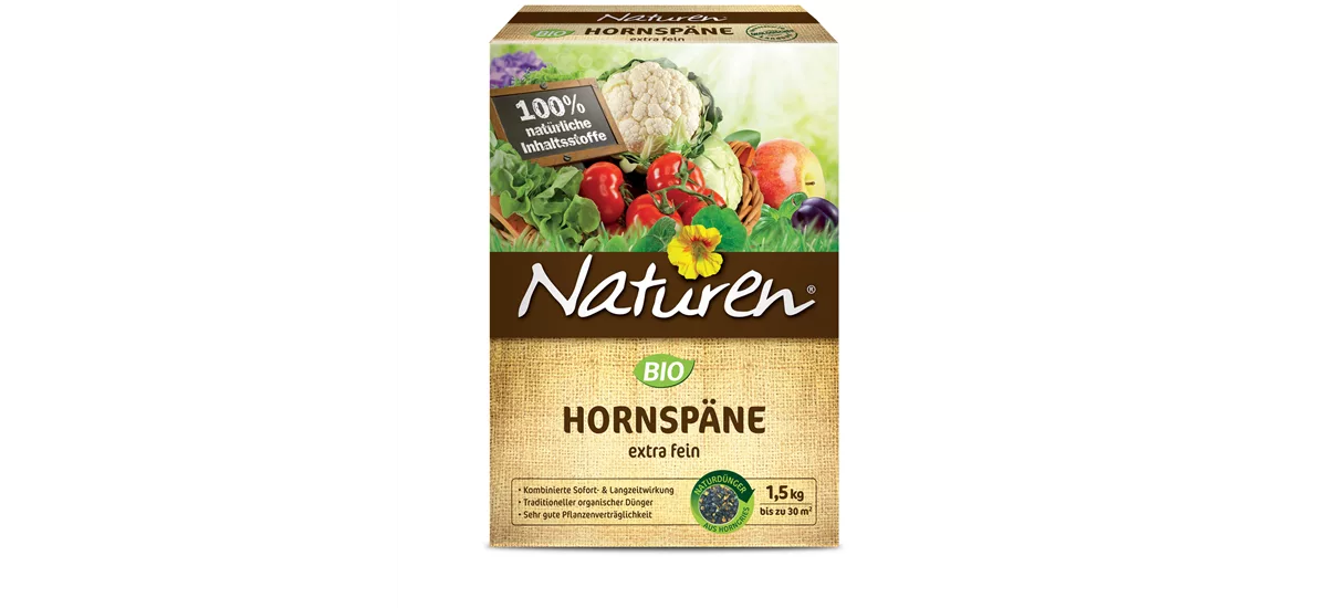 Naturen Bio Hornspäne 1,5 kg